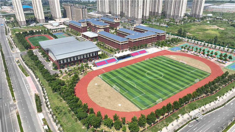 张家界新城尝试学堂临港校区。安徽水利供图